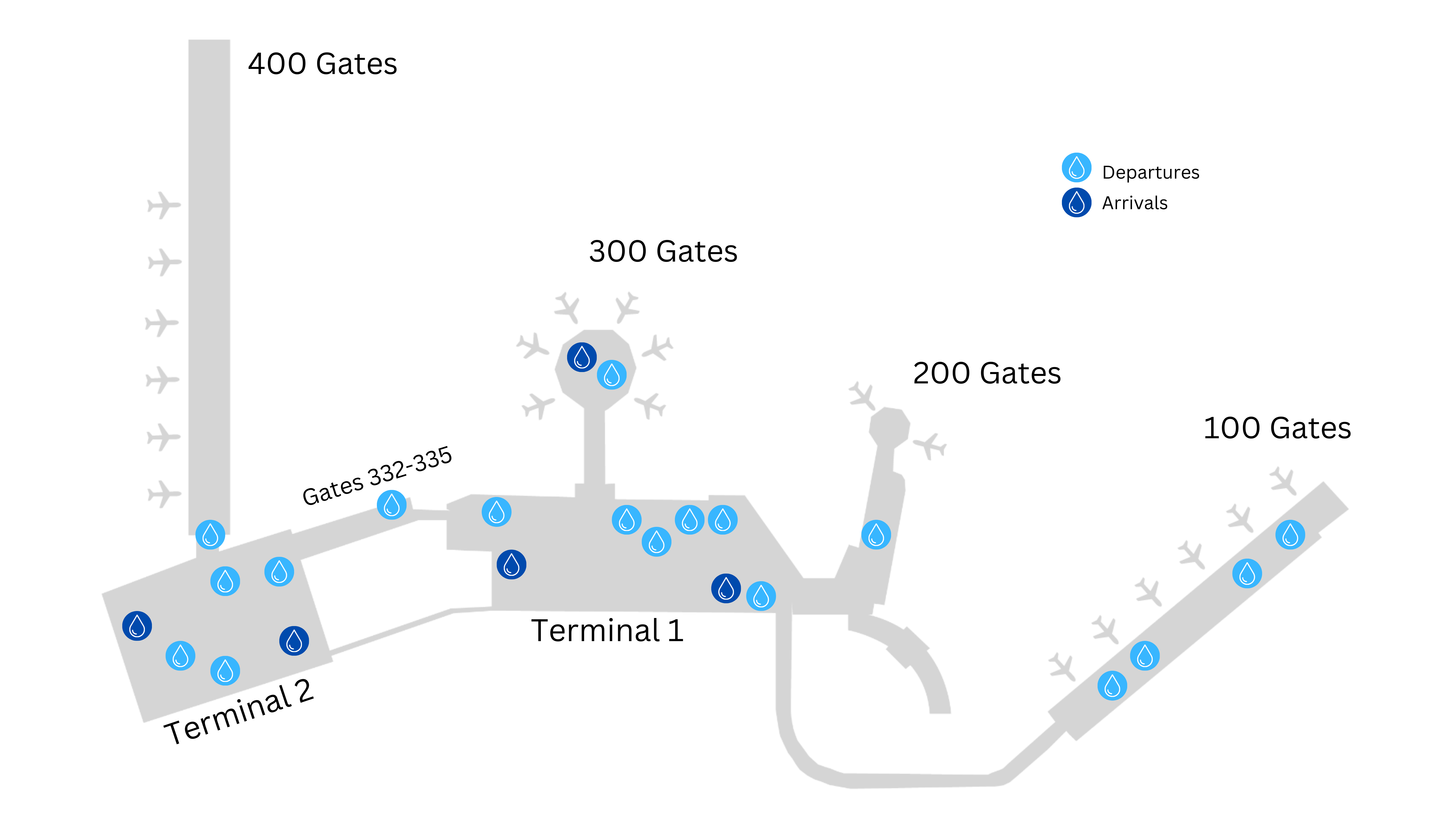 Hydration Stations Static Map