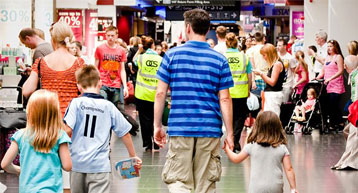 Airport Travelling with children