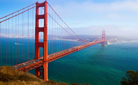 Photo of San Francisco's Golden Gate Bridge